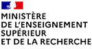 Logo du Ministère de l'Enseignement Supérieur et de la Recherche.